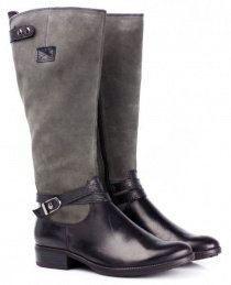 Сапоги и ботфорты Tamaris модель 25503-25-056 black/graphite Фото