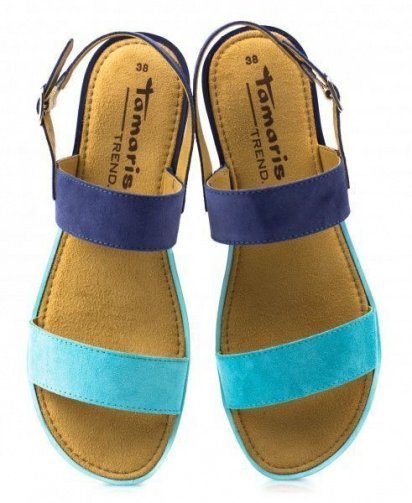 Сандалії Tamaris модель 28153-26-864 denim/turq. — фото 6 - INTERTOP