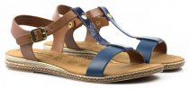 Сандалії Tamaris Модель 28149-26-859 navy/cognac Фото