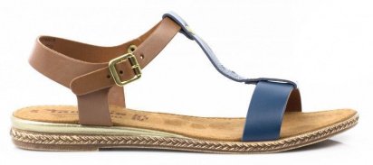 Сандалії Tamaris модель 28149-26-859 navy/cognac — фото - INTERTOP