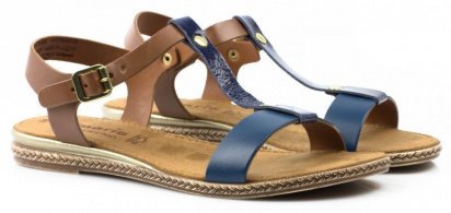 Сандалії Tamaris модель 28149-26-859 navy/cognac - фото