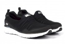 Слипоны Skechers модель 12004 BKW Фото