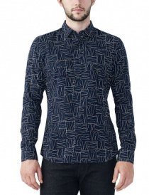 Рубашка с длинным рукавом Armani Exchange модель 6XZC24-ZNI2Z-2501 Рубашка с длинным рукавом Armani Exchange модель 6XZC24-ZNI2Z-2501 Фото