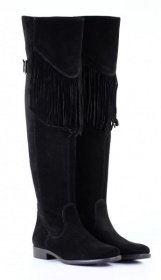 Сапоги Tamaris модель 25555-27-004 black suede Фото