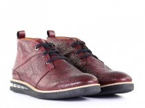 Ботинки и сапоги NOBRAND модель 12715-SNAKE BORDO Фото