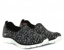 Слипоны Skechers модель 12413 BKW Фото