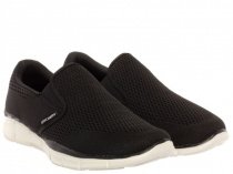 Слипоны Skechers модель 51509 BKW Фото