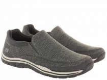 Слипоны Skechers модель 65086 GRY Фото