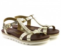 Сандалии Marco Tozzi модель 28140-28-957 platinum Фото