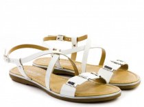 Сандалии Marco Tozzi модель 28141-28-123 white patent Фото