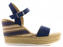 Босоножки Marco Tozzi модель 28360-28-802 denim Фото