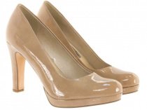Туфли Tamaris модель 22426-28-253 nude patent Фото