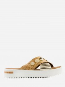 Шльопанці Tamaris модель 27212-28-994 gold/cork Фото