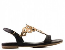 Сандалії Tamaris модель 28102-28-059 black/rose met Фото