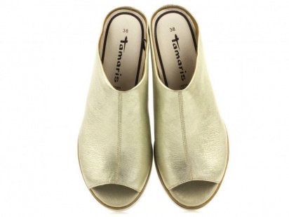 Шлепанцы Tamaris модель 27200-28-909 light gold — фото 4 - INTERTOP