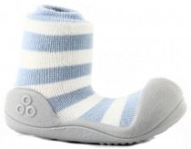 Мокасины и топ-сайдеры Attipas модель AN06-Natural Herb Blue Фото