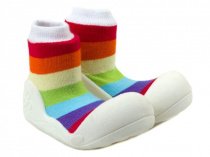 Мокасины и топ-сайдеры Attipas модель AR03-RainBow White Фото