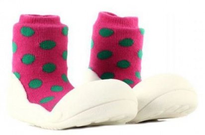 Мокасини Attipas модель AD03-Polka Dot Pink — фото 4 - INTERTOP