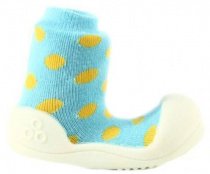 Мокасины и топ-сайдеры Attipas модель AD04-Polka Dot Sky Фото