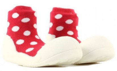 Мокасини Attipas модель AD06-Polka Dot Red — фото 4 - INTERTOP