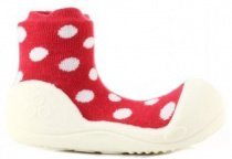 Мокасины Attipas модель AD06-Polka Dot Red Мокасины Attipas модель AD06-Polka Dot Red Фото