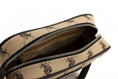 Сумки US Polo модель US17354 TAUPE-BLACK — фото 4 - INTERTOP