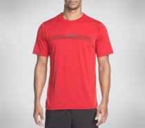 Футболки и поло Skechers модель YMTS23 RED Фото