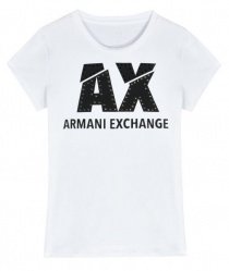 Футболки и поло Armani Exchange модель 8NYT86-YJC7Z-1100 Фото