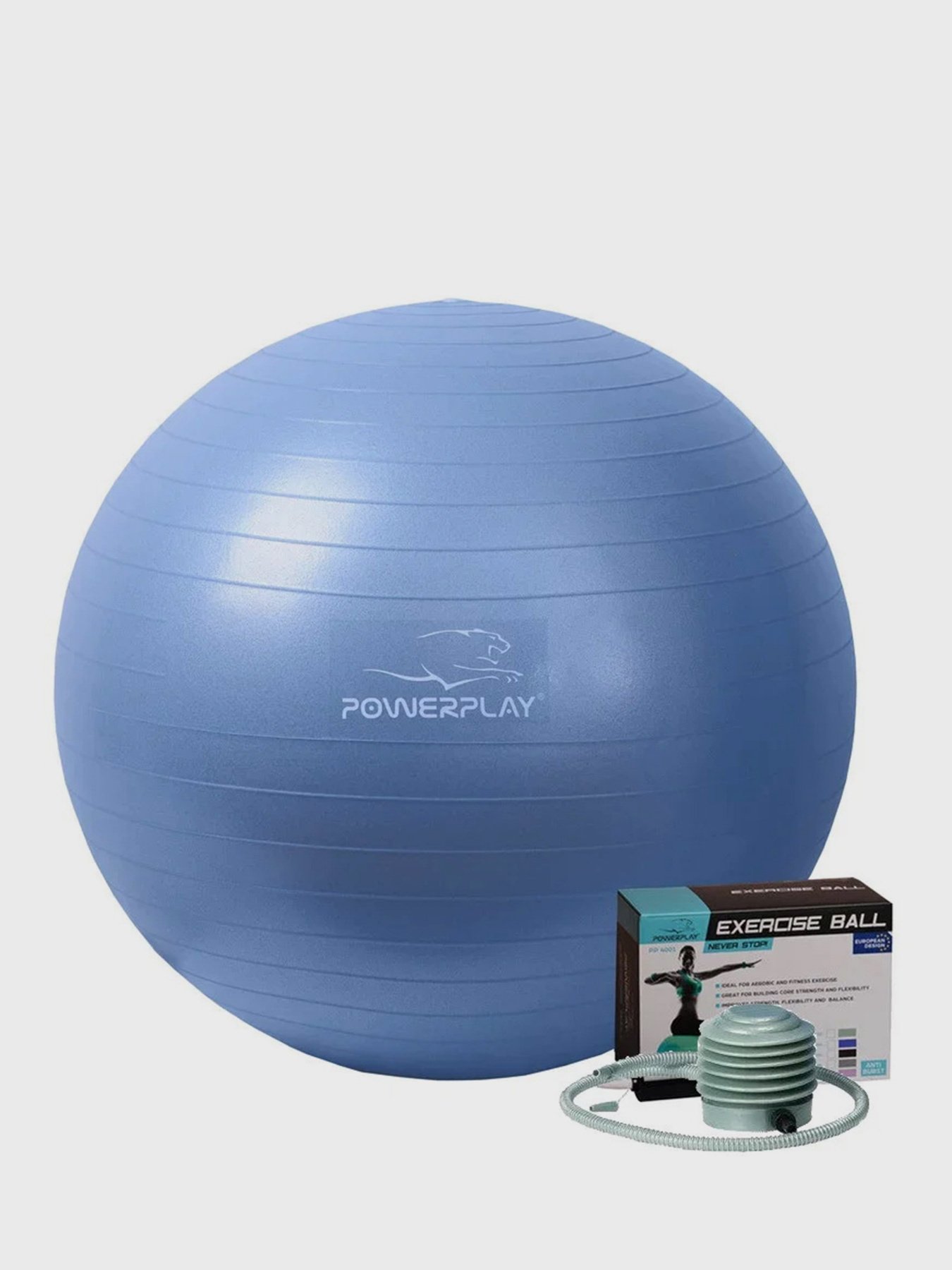 Фитбол PowerPlay модель PP_4001_65_Blue Фото