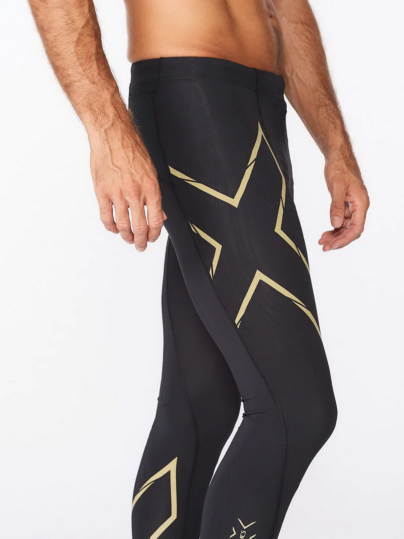 Тайтсы 2XU MCS Light Speed модель MA5305b-BLK/GRF Фото