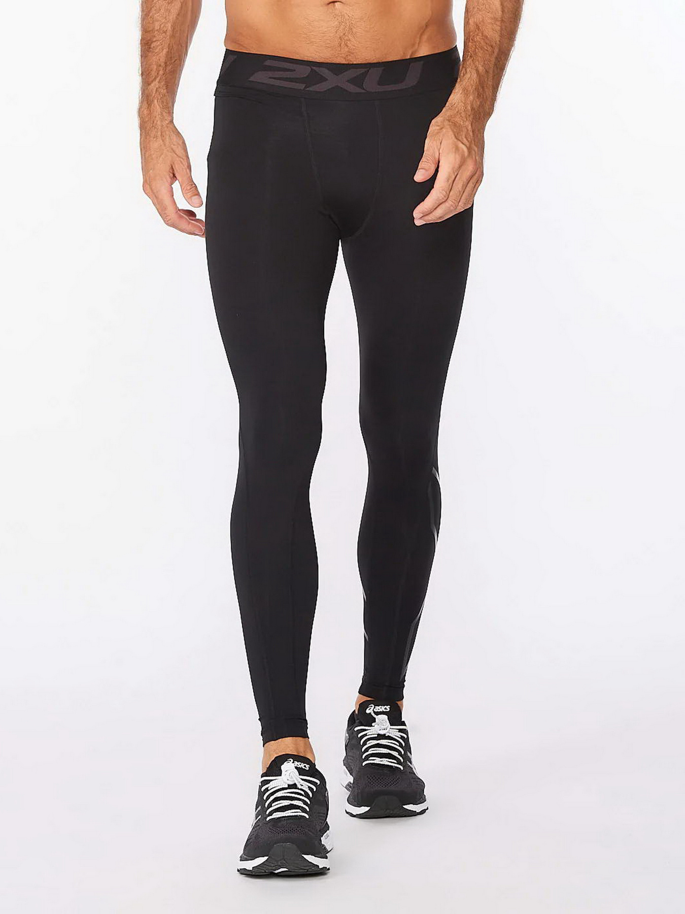 Тайтсы 2XU Ignition модель MA6552b-BLK/NRO Фото