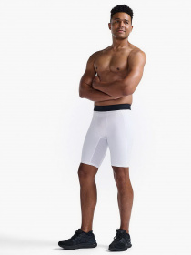Велосипедки 2XU Base Layer модель MA7198b-WHT/WHT Фото