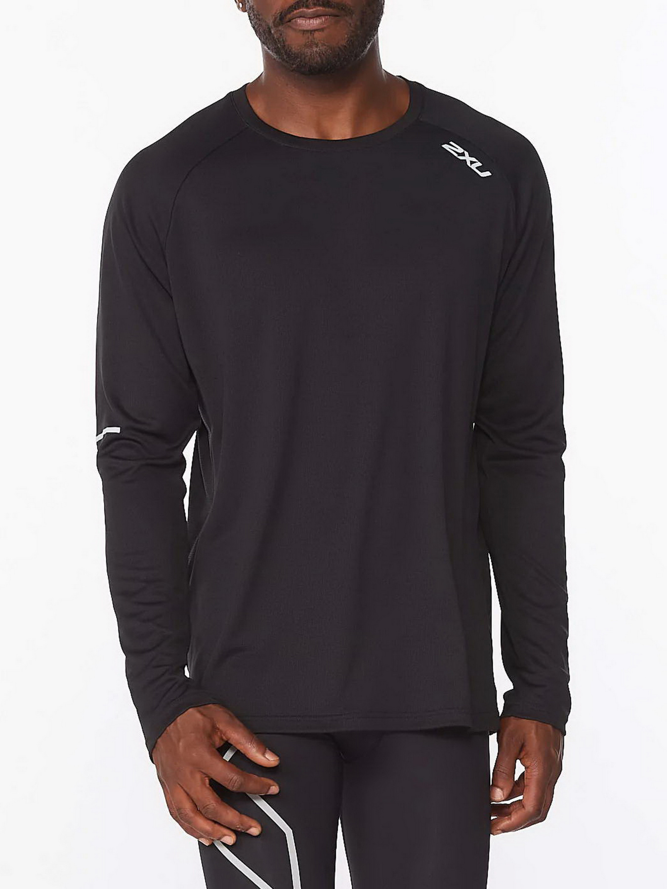 Кофта спортивная 2XU Aero модель MR6556a-BLK/SRF Фото