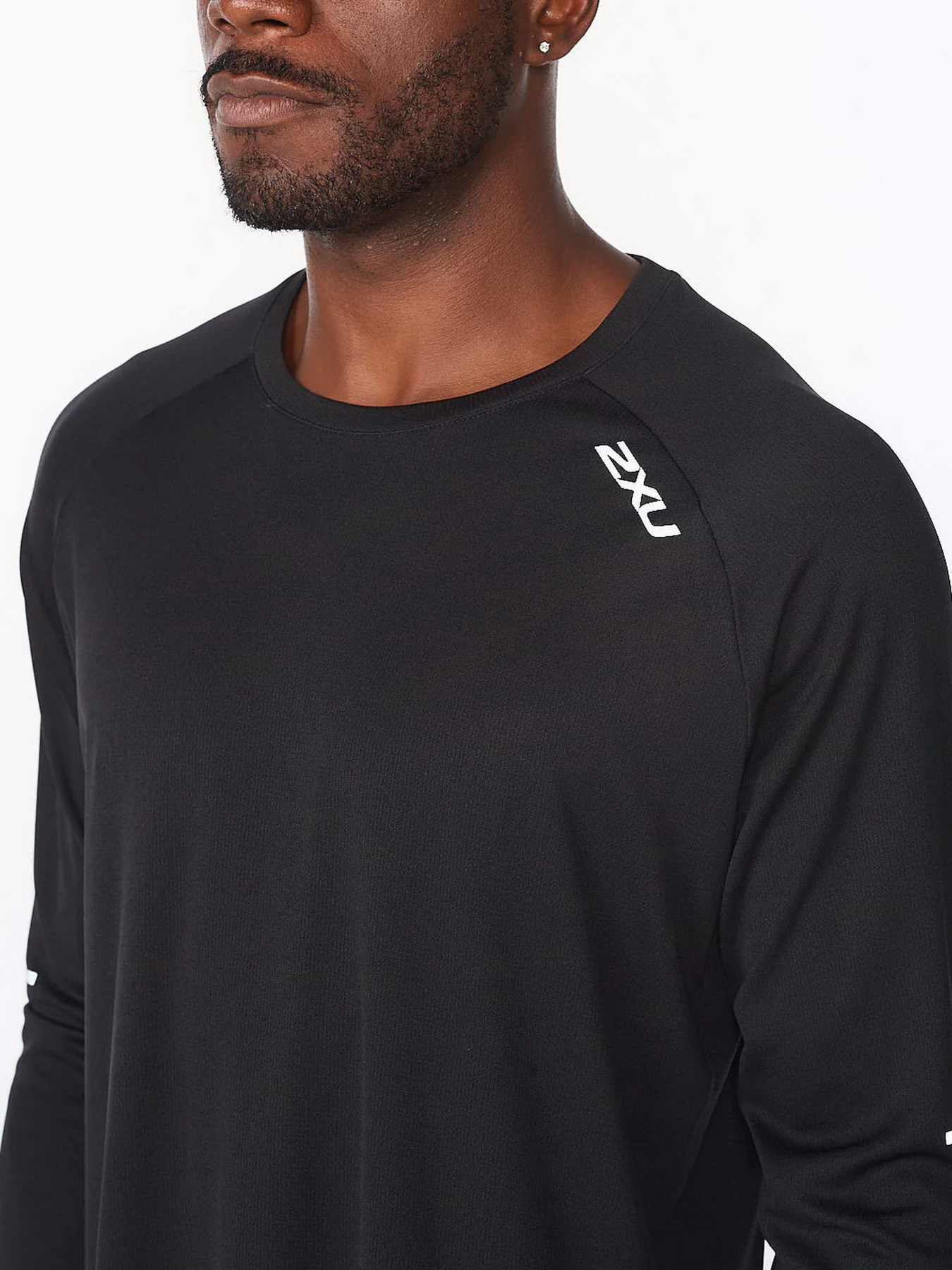 Спортивна кофта 2XU Aero модель MR6556a-BLK/SRF Фото