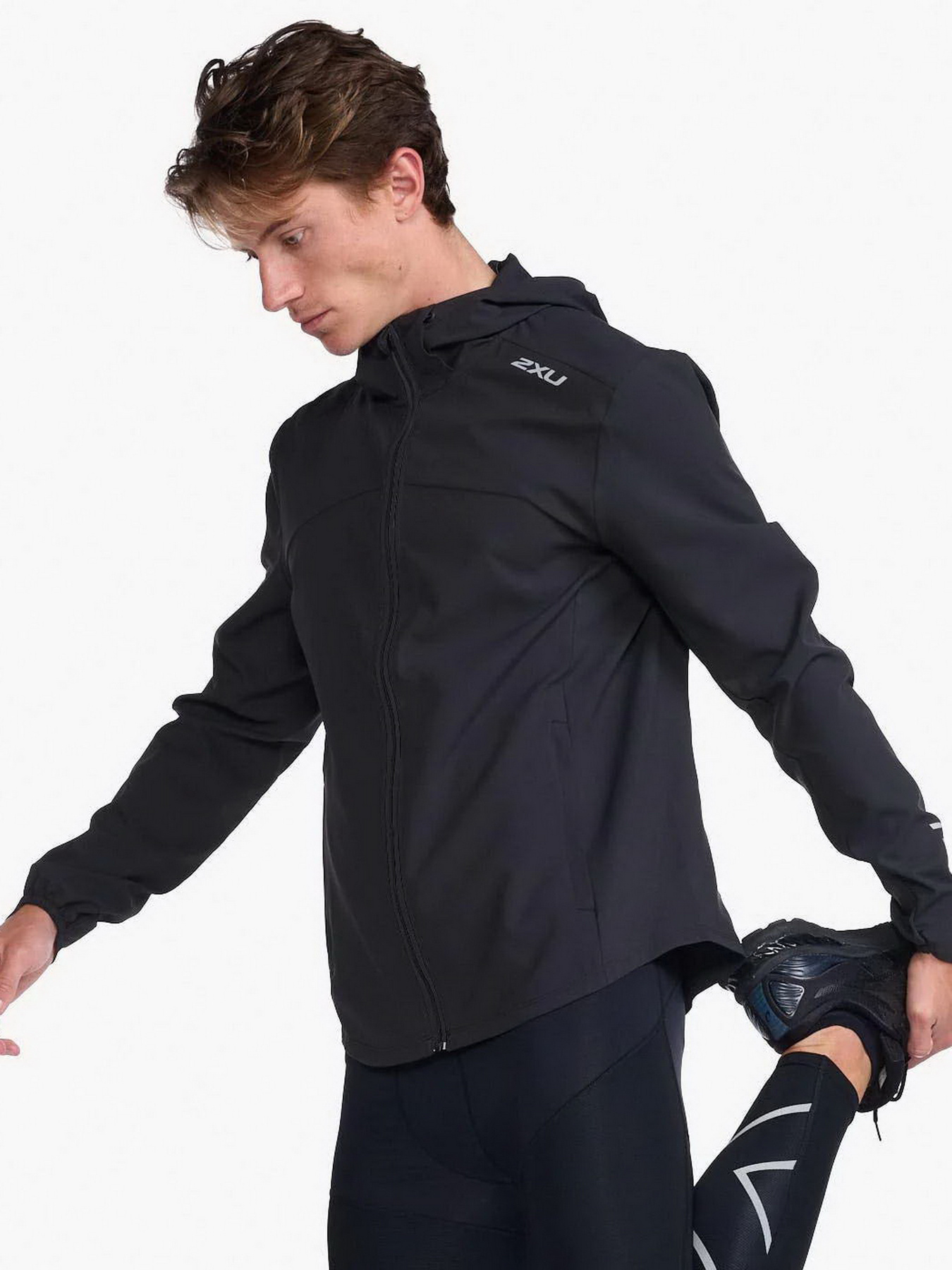 Вітровка 2XU Aero модель MR6858a-BLK/SRF Фото