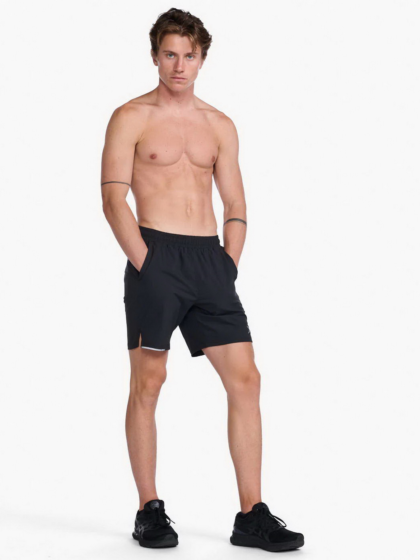 Спортивні шорти 2XU Aero 7" модель MR6904b-BLK/SRF Фото