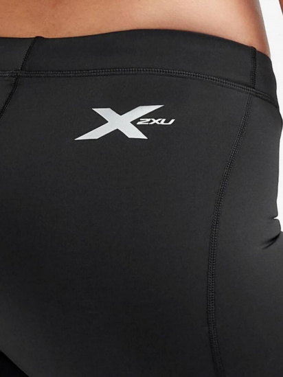 Шорти спортивні 2XU Core Compression 5" Game Day модель WA4480b-BLK/SIL — фото 4 - INTERTOP