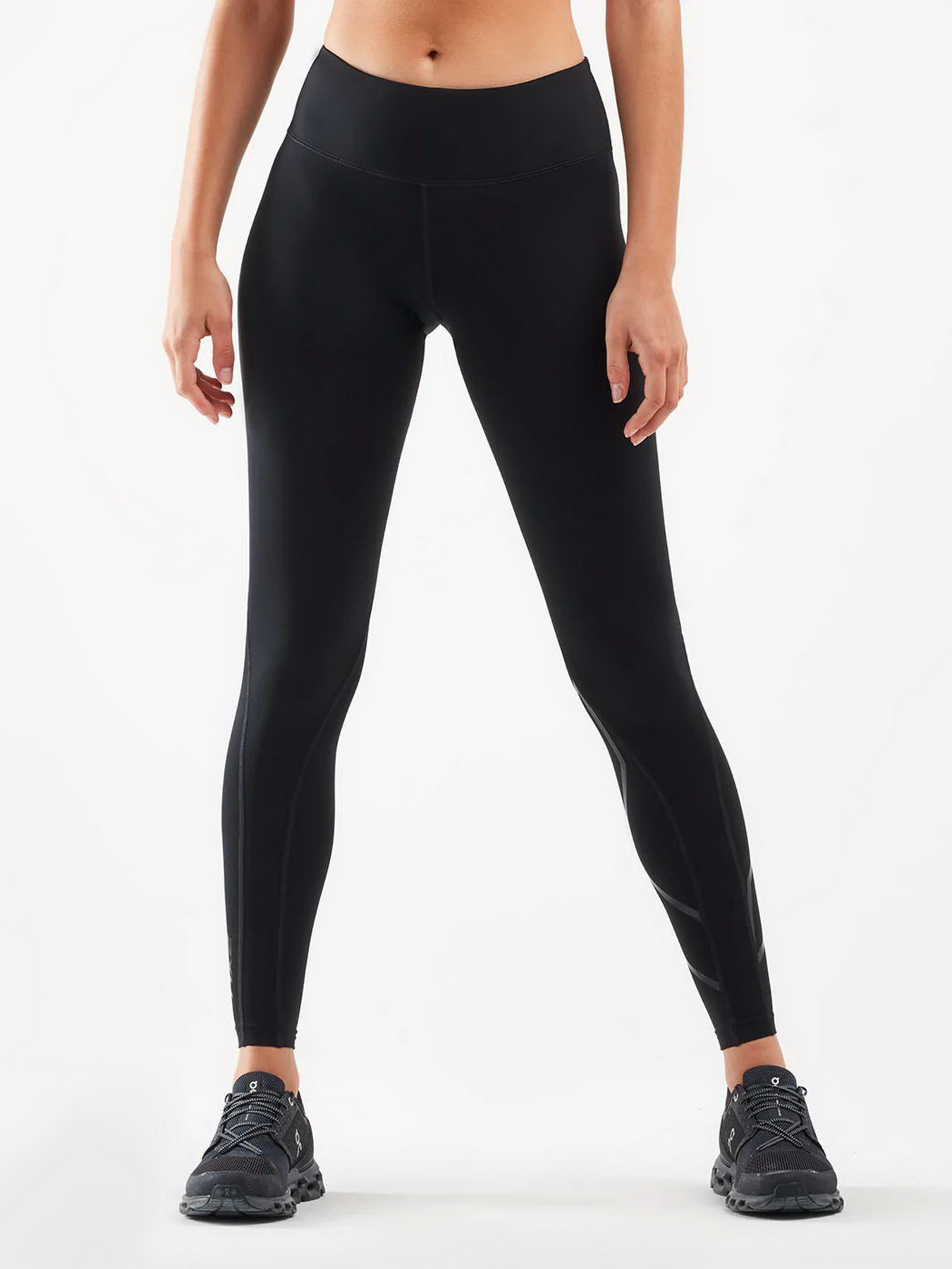 Брюки 2XU Ignition Mid-Rise Compression модель WA6352b-BLK/NRO Брюки 2XU Ignition Mid-Rise Compression модель WA6352b-BLK/NRO Фото