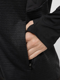 Кофта спортивная 2XU Ignition Shield Hooded Mid-Layer модель WR6833a-BLK/BRF Фото