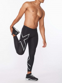 Тайтсы 2XU Core модель MA3849b-BLK/SIL Фото