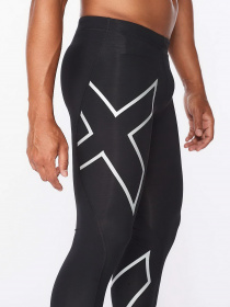 Тайтсы 2XU Core модель MA3849b-BLK/SIL Фото