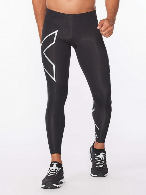 Тайтсы 2XU Core модель MA3849b-BLK/SIL Фото