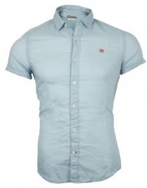 Сорочка з коротким рукавом Napapijri модель N0YG6YI68 Фото