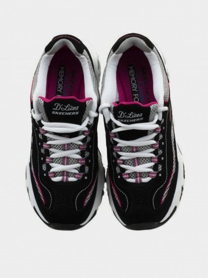 Кросівки Skechers D'lites - Life Save модель 11860 BKWP — фото 4 - INTERTOP