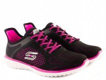 Кросівки для спорту Skechers модель 23327 BKPK Фото
