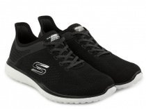 Кросівки для спорту Skechers модель 23327 BKW Фото