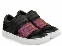 Слипоны Skechers модель 73570 BKPK Слипоны Skechers модель 73570 BKPK Фото