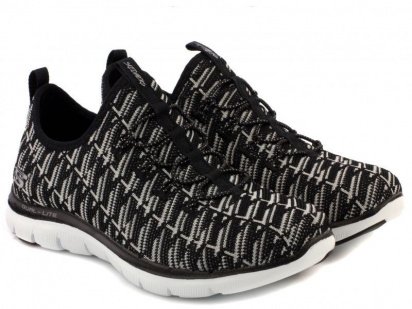Кросівки для тренувань Skechers модель 12765 BKW — фото - INTERTOP