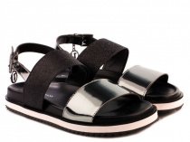 Босоножки Trussardi Jeans модель 79S585 BLACK GLITTE Фото