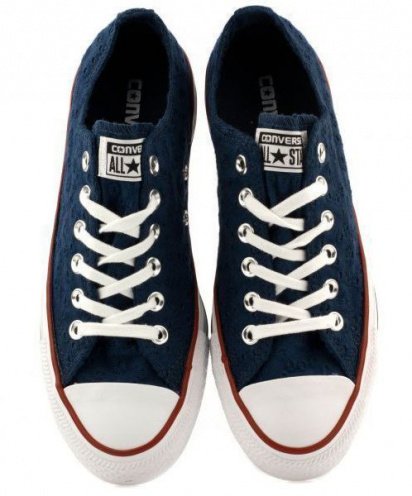 Кеди низькі CONVERSE Chuck Taylor All Star Eyelet Stripe модель 555979C — фото 3 - INTERTOP